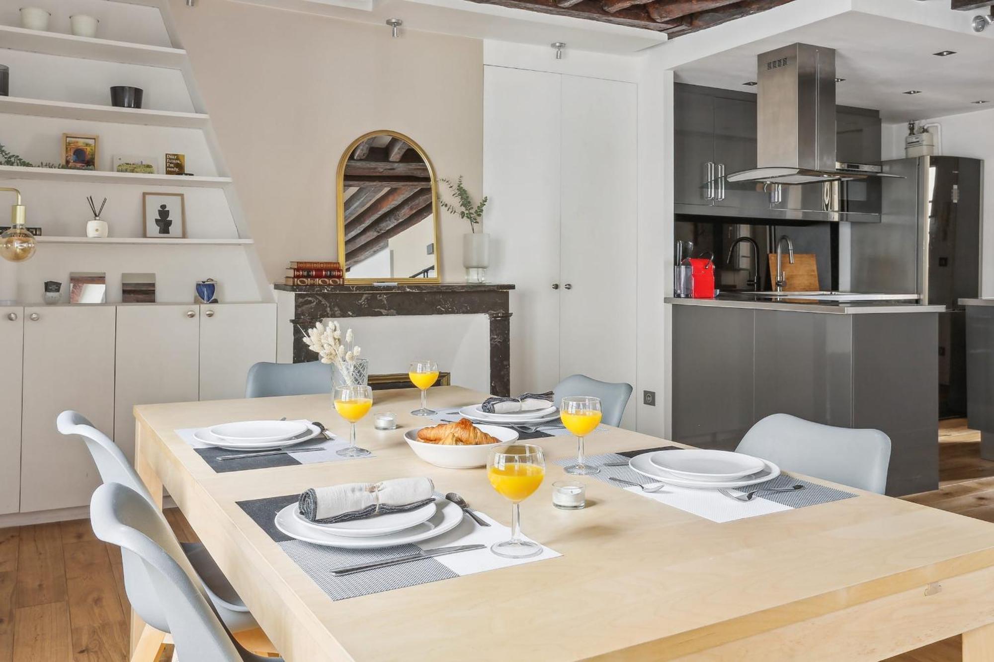 Les Halles & Le Marais - 2Br - Cityapartmentstay Paris Dış mekan fotoğraf