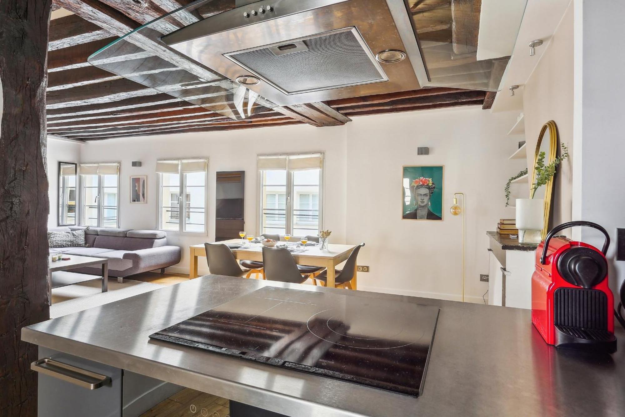 Les Halles & Le Marais - 2Br - Cityapartmentstay Paris Dış mekan fotoğraf